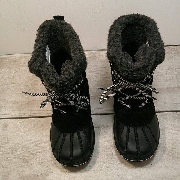 Kids' Kit Winter Boots - Cat & Jack Size 13 Black - Picture 8 of 10